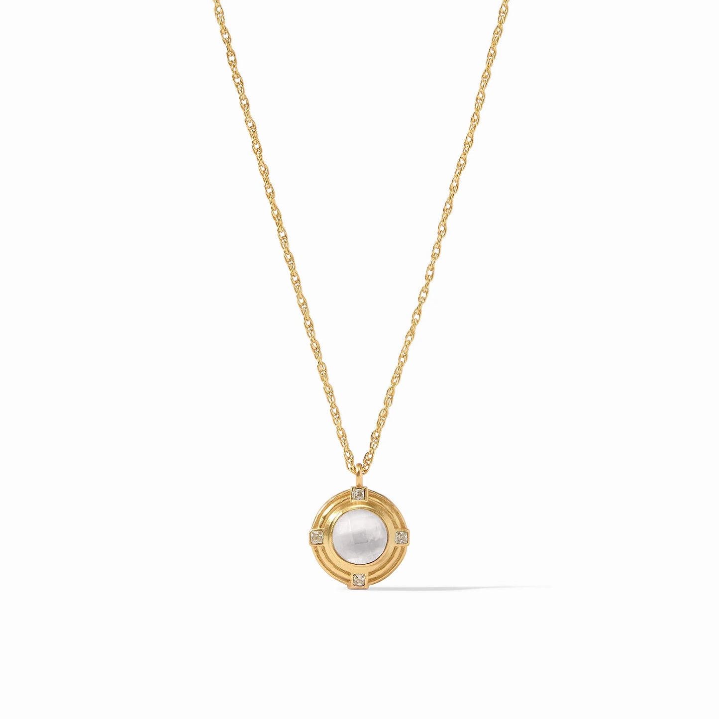 Julie Vos Astor Solitaire Necklace