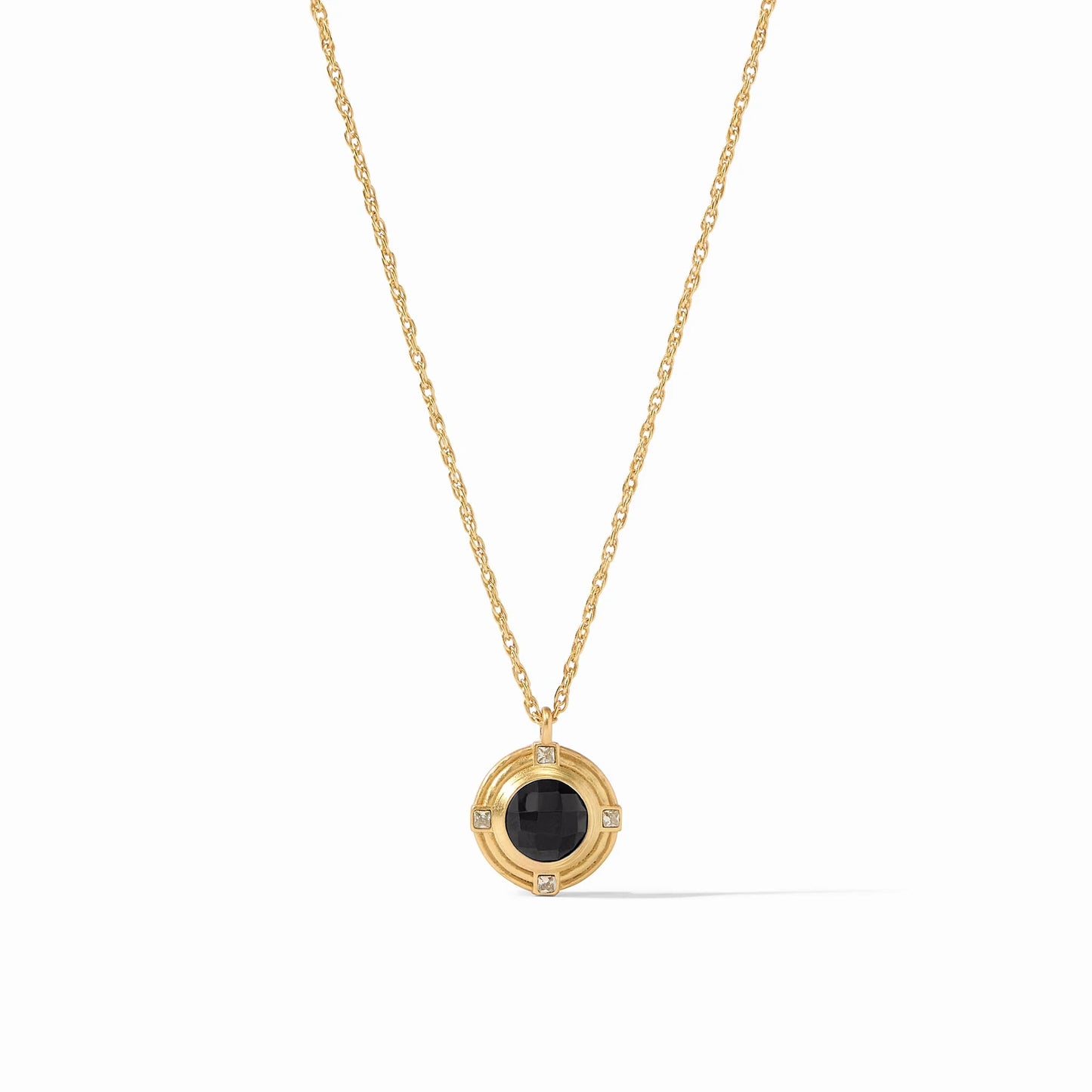 Julie Vos Astor Solitaire Necklace