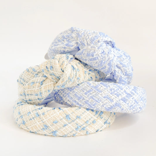 Tweed Sparkle Padded Headband