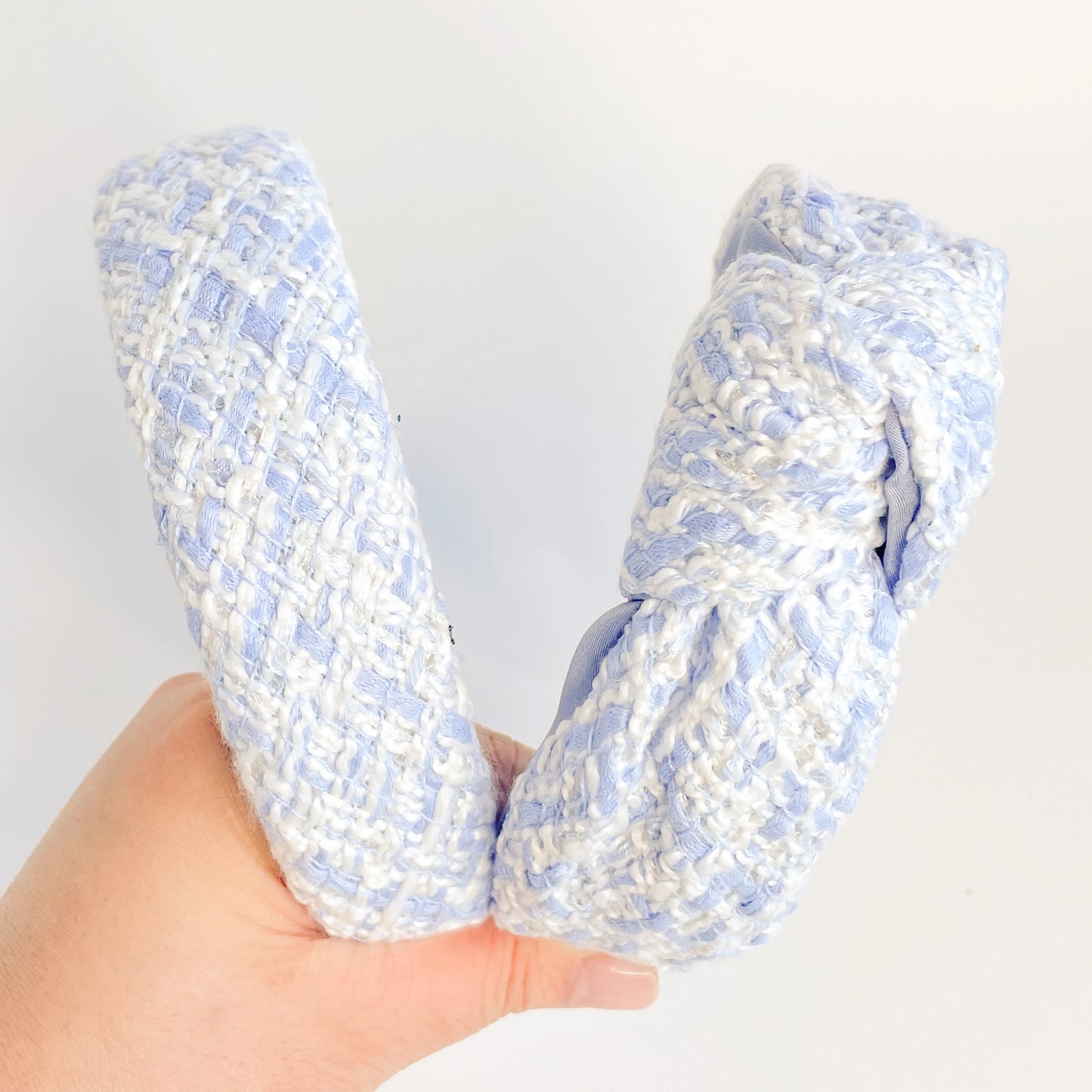 Tweed Sparkle Padded Headband