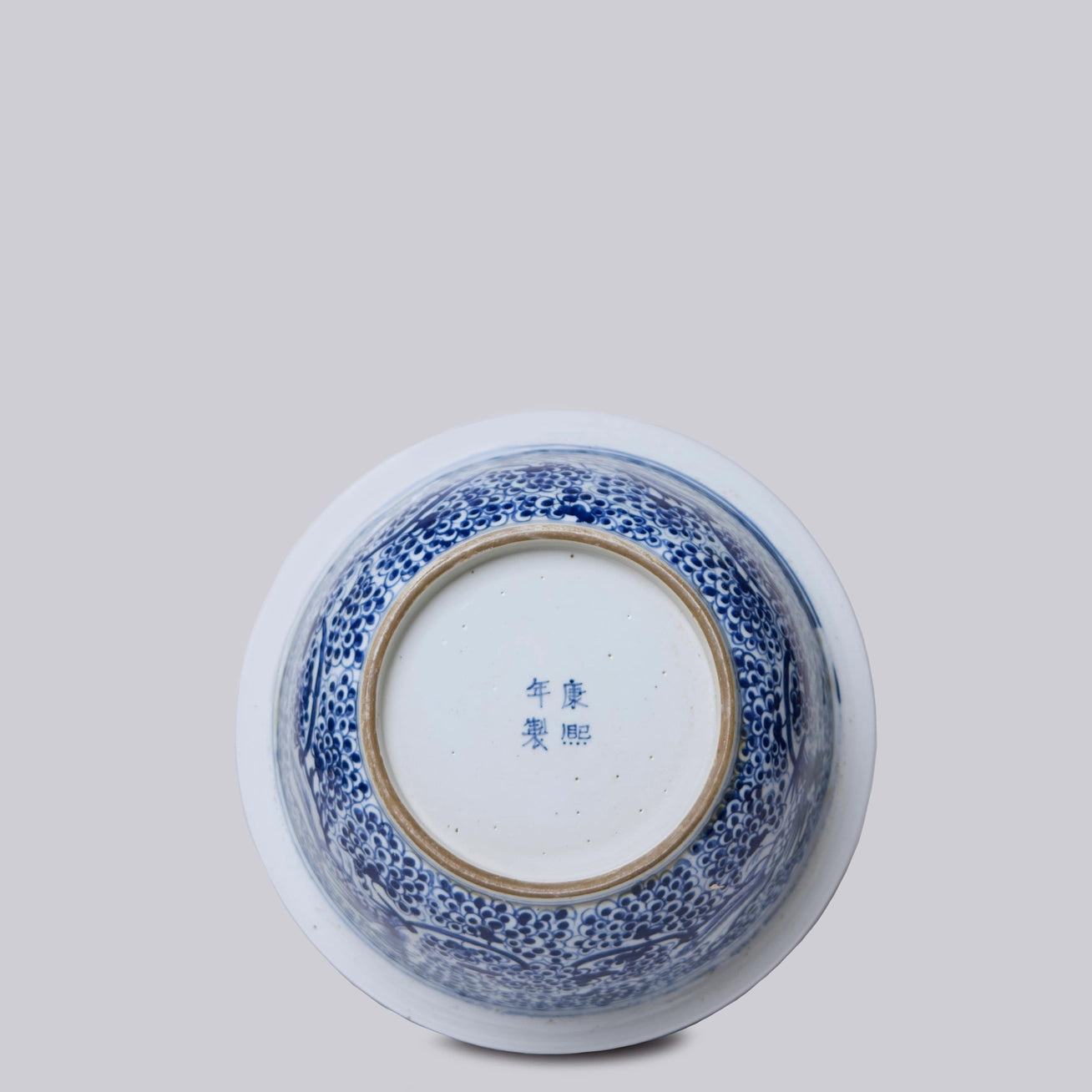 Blue and White Porcelain Phoenix Basin