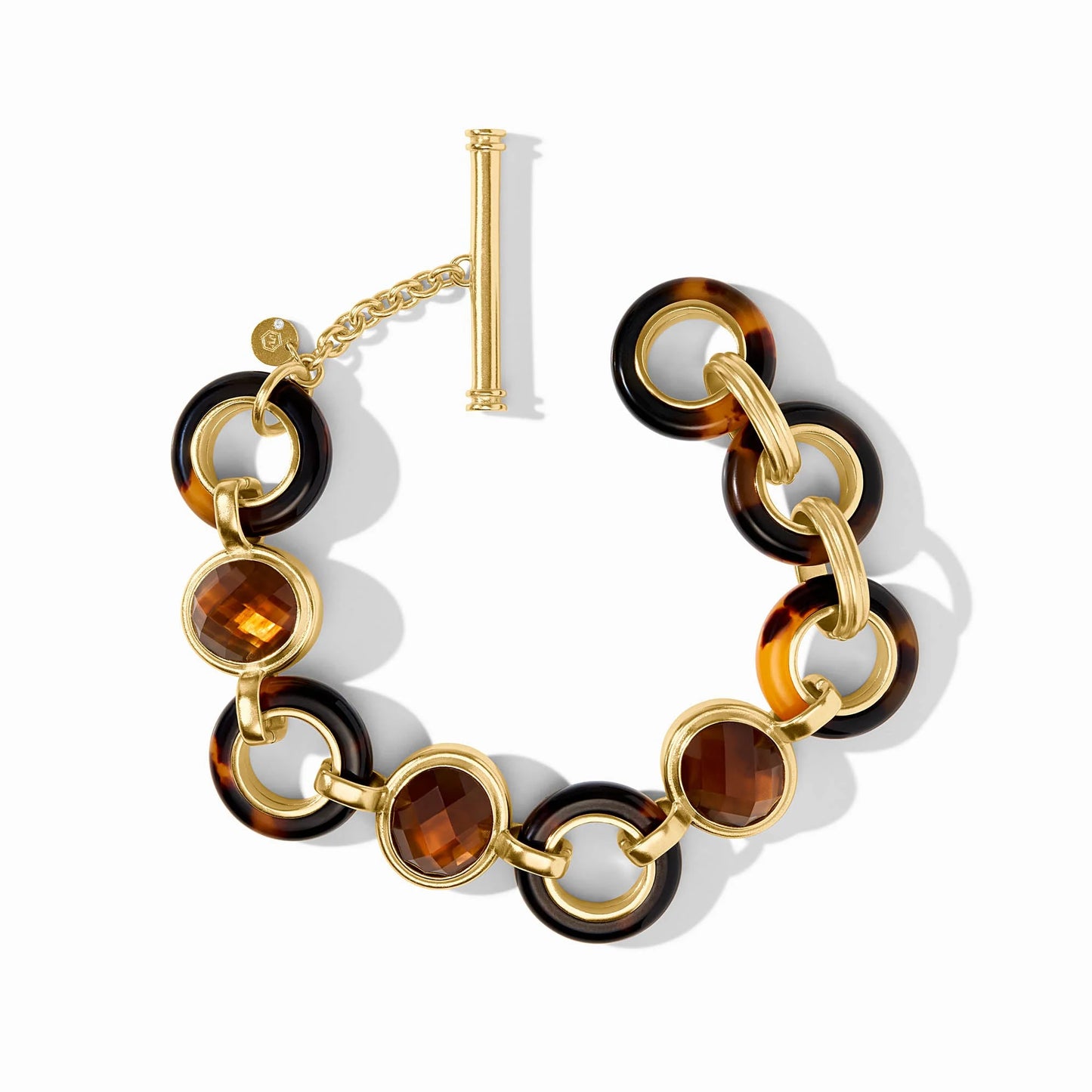Julie Vos Carnaby Stone Bracelet Tortoiseshell