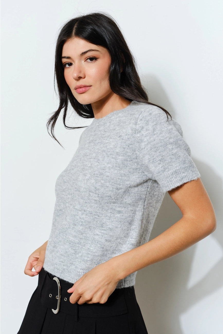 Classic Knit Grey Tee