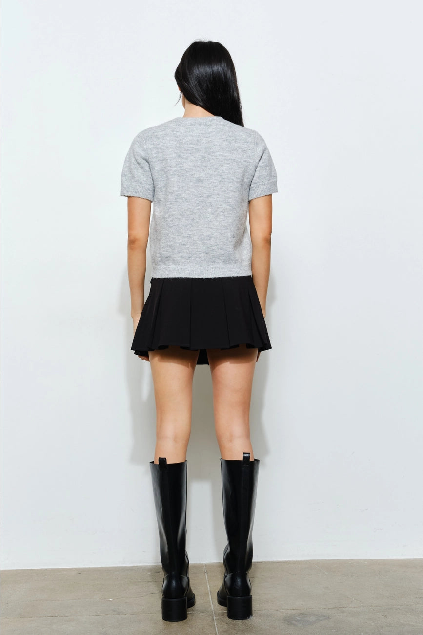 Classic Knit Grey Tee