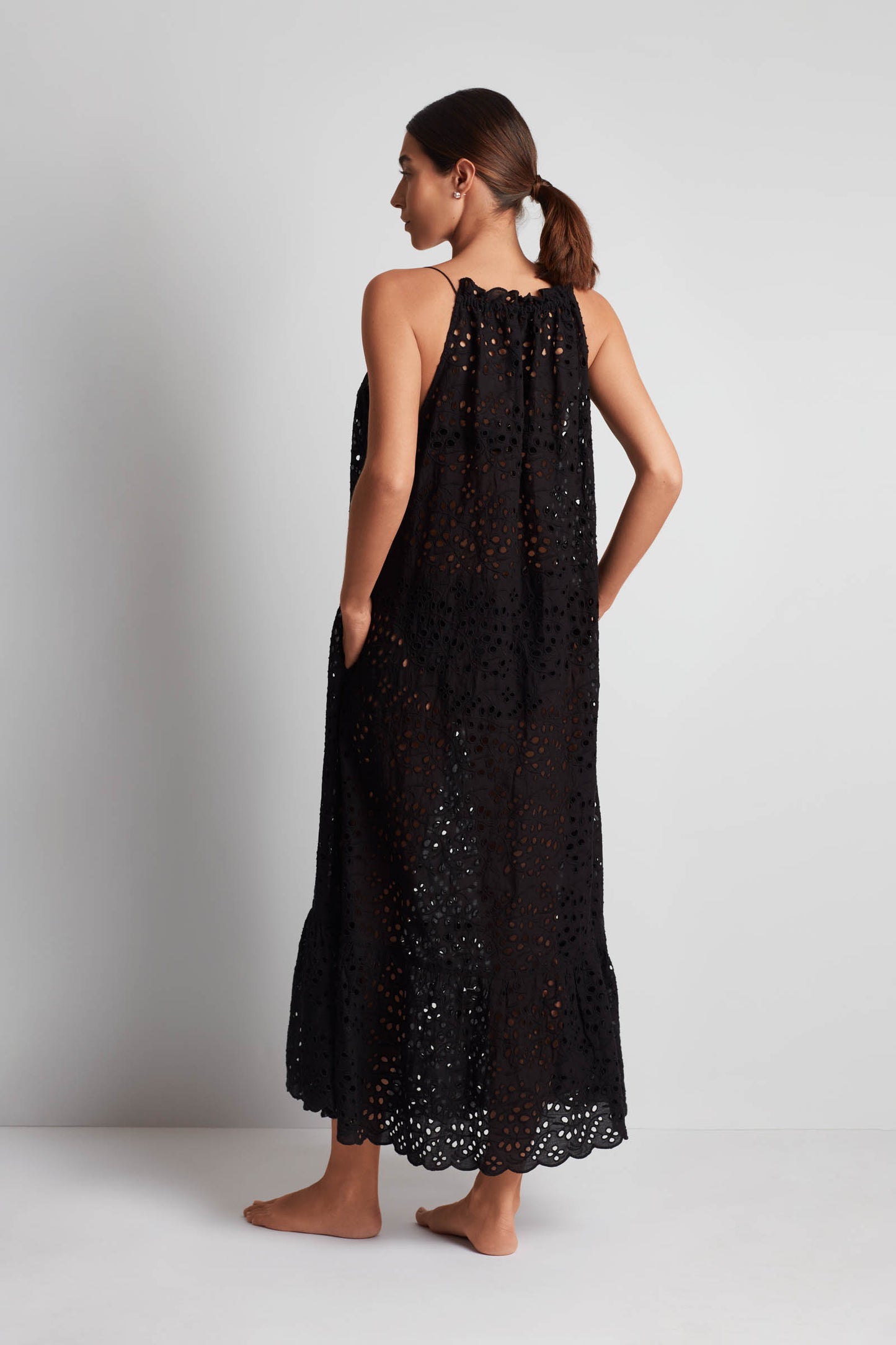 Lauren Ralph Lauren Eyelet Midi Dress