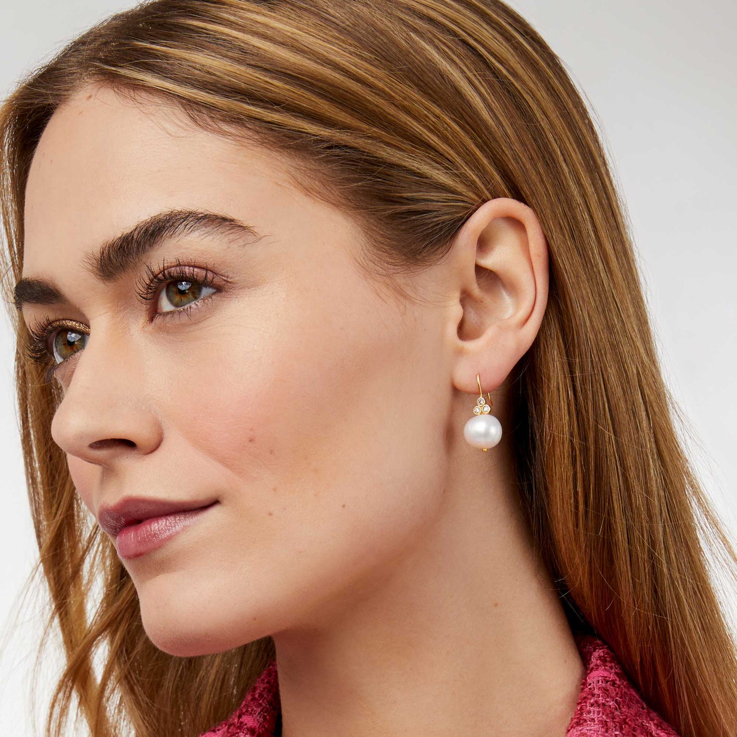 Julie Vos Tudor Pearl Earrings
