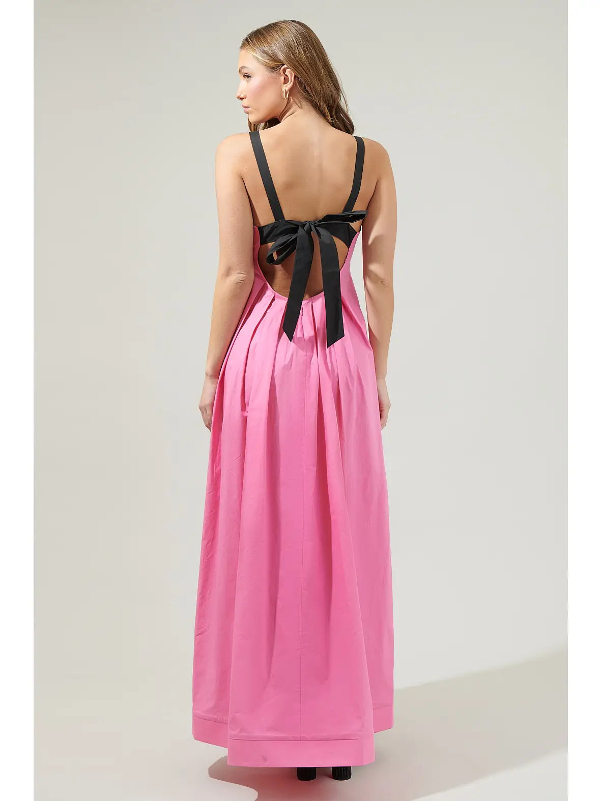 Fabiola Pleated Maxi Dress