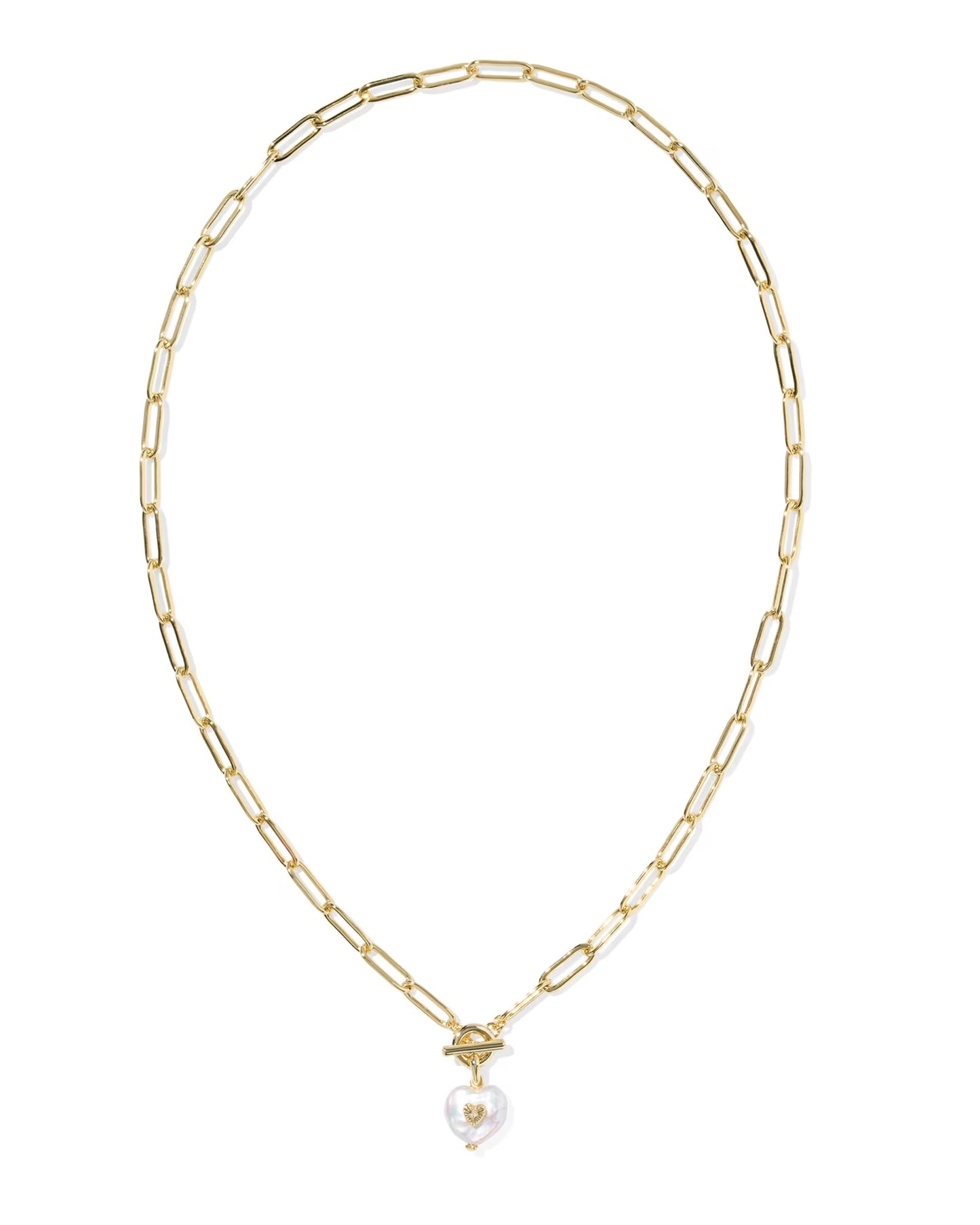 Sasha Heart Gold Link and Chain