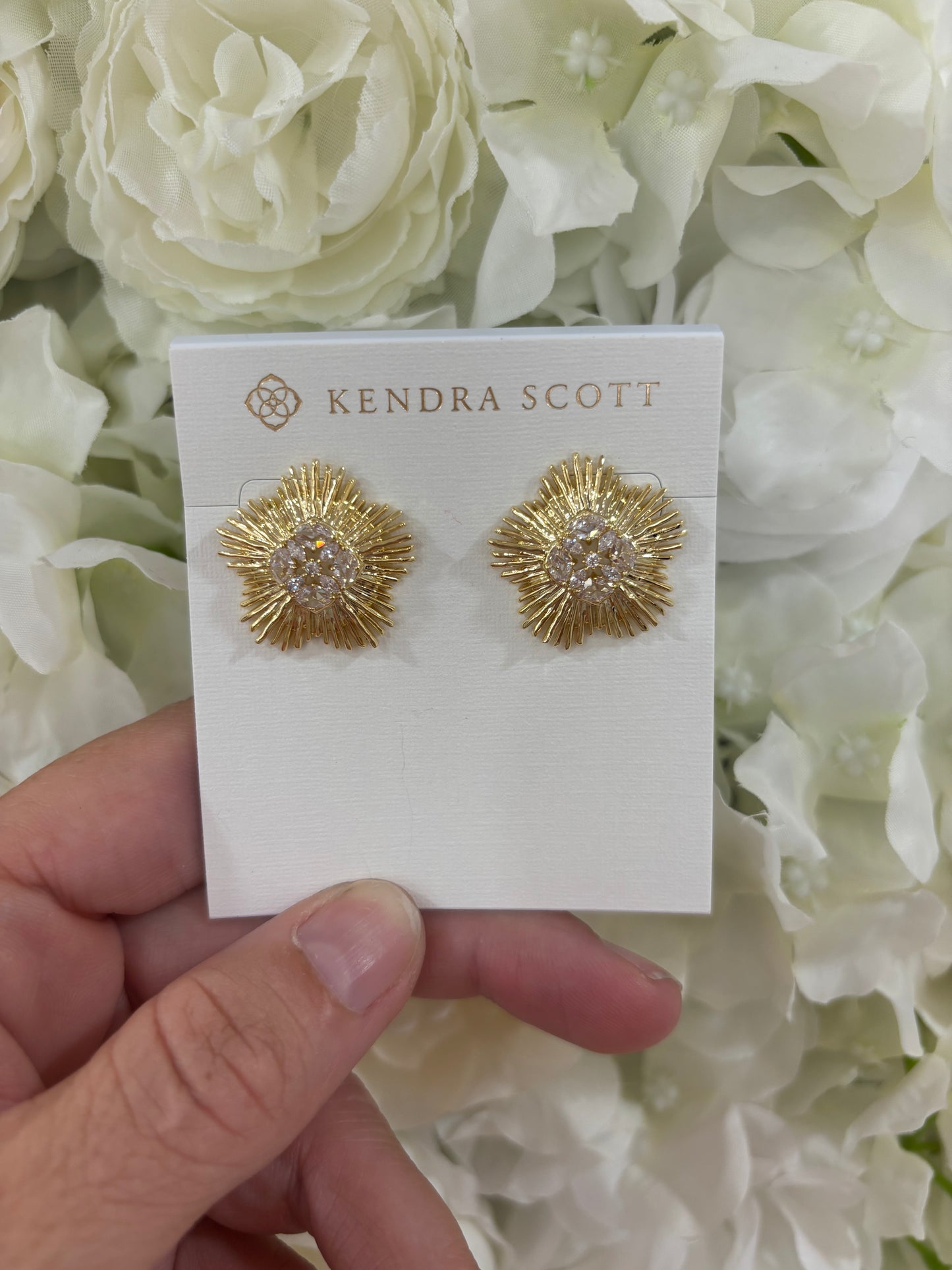 Kendra Scott Dira Crystal Statement Stud Earrings