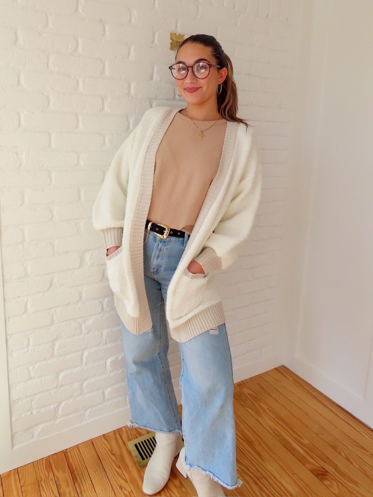Paige Open Front Plush Cardigan
