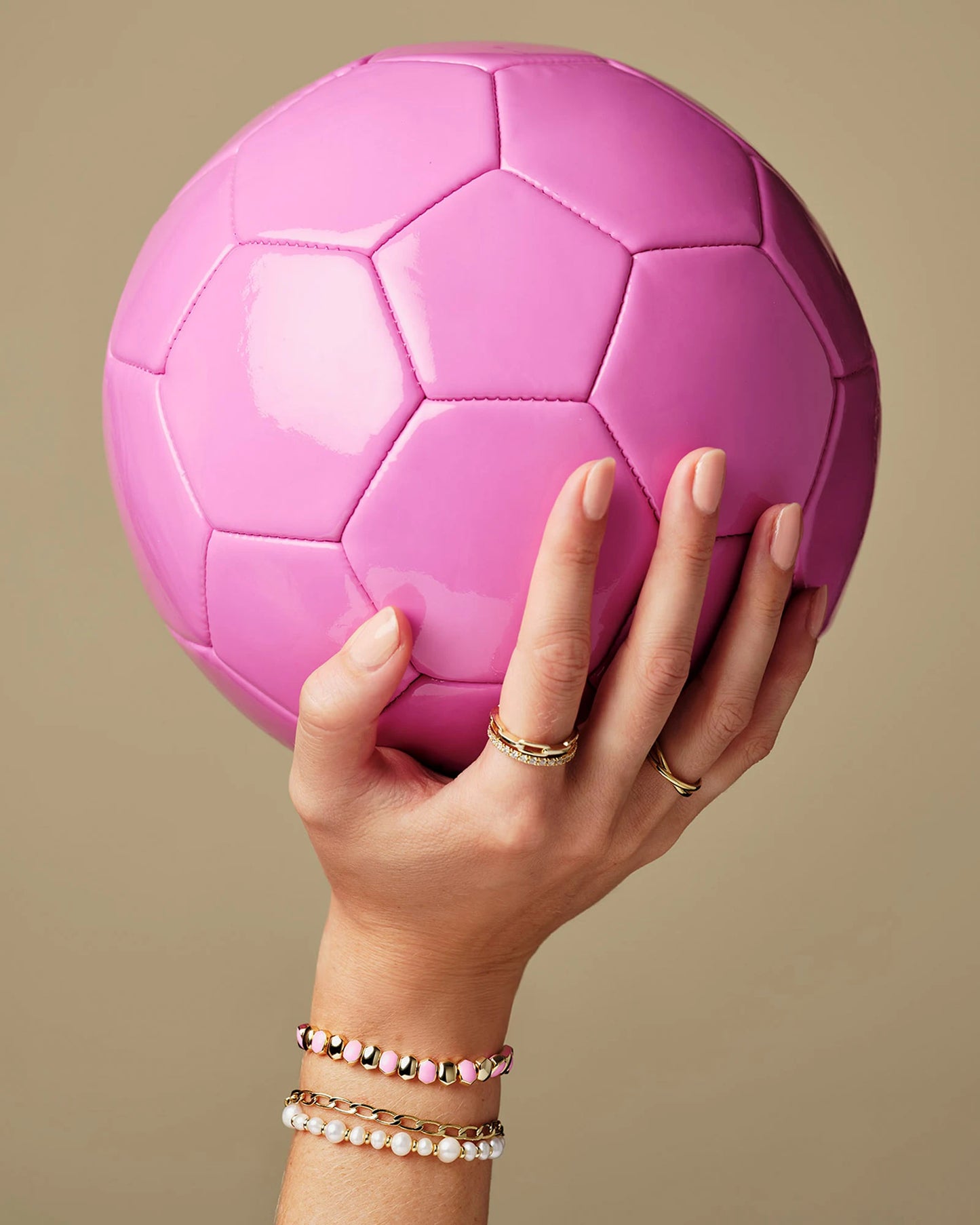 Kendra Scott Daphne Enamel Stretch Bracelet Light Pink Enamel