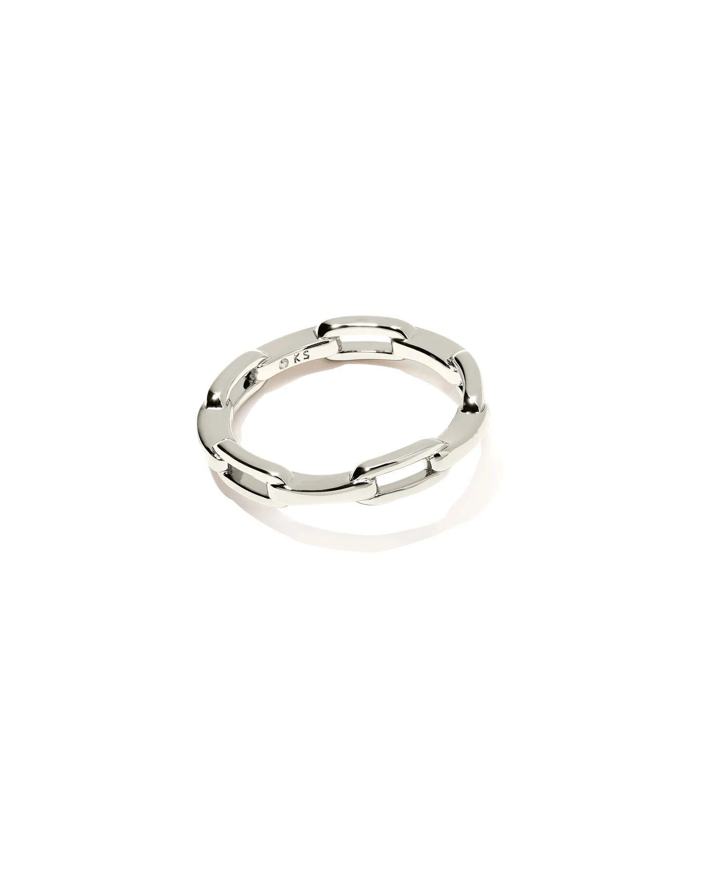 Kendra Scott Andi Band Ring in Silver Size-6