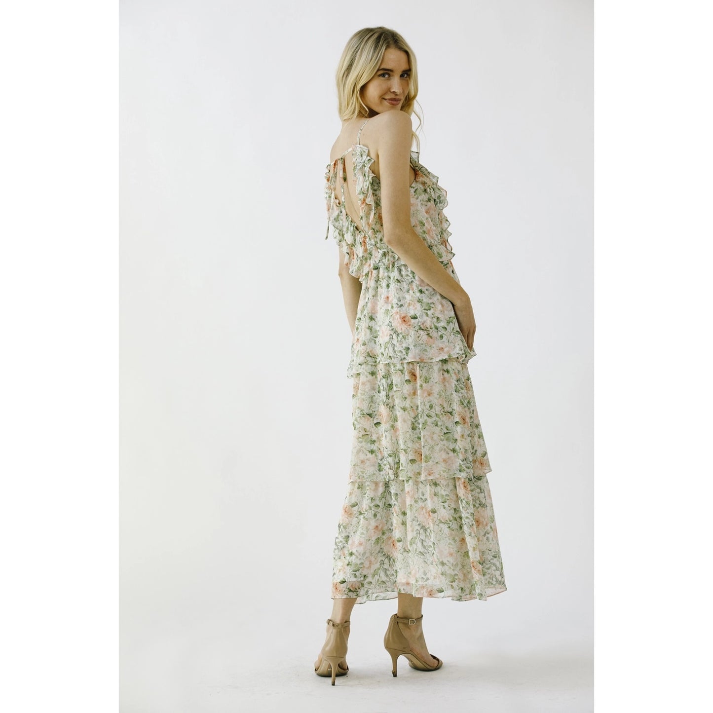 Rose Garden Midi Dress