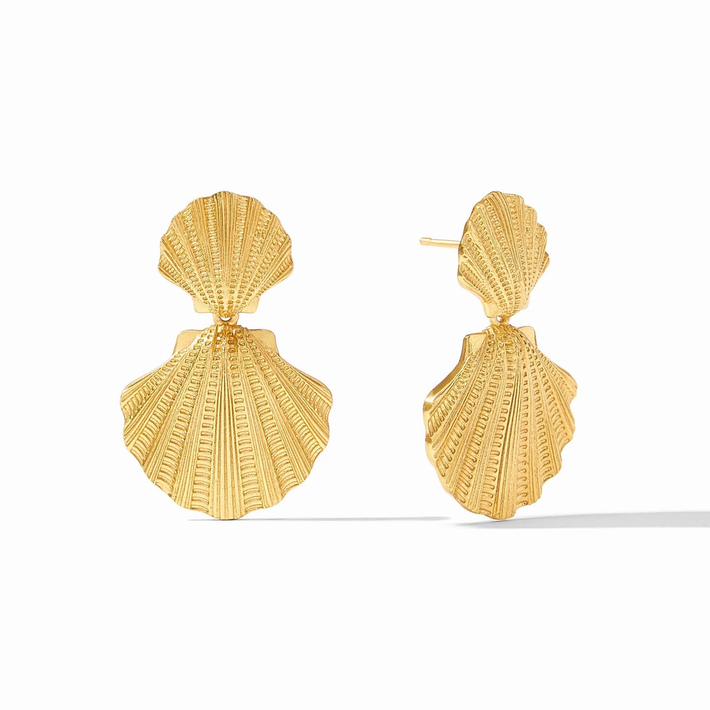 Julie Vos Sanibel Shell Statement Earrings