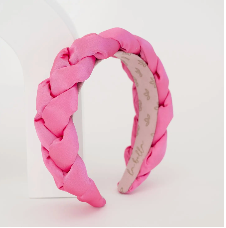 Braided Satin Halo Headband