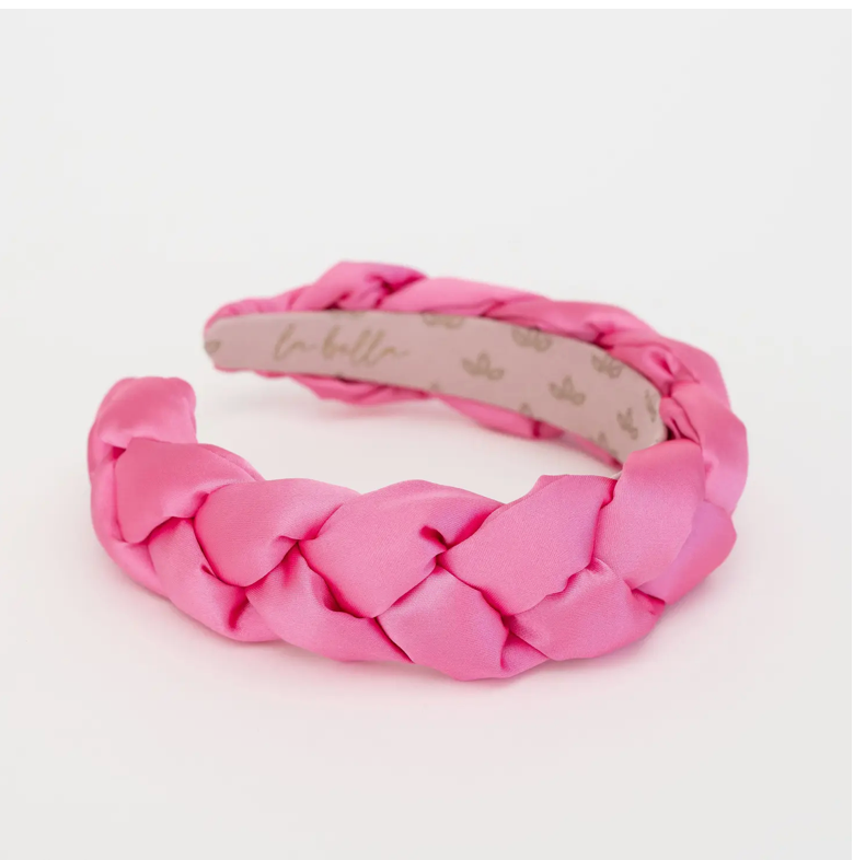 Braided Satin Halo Headband