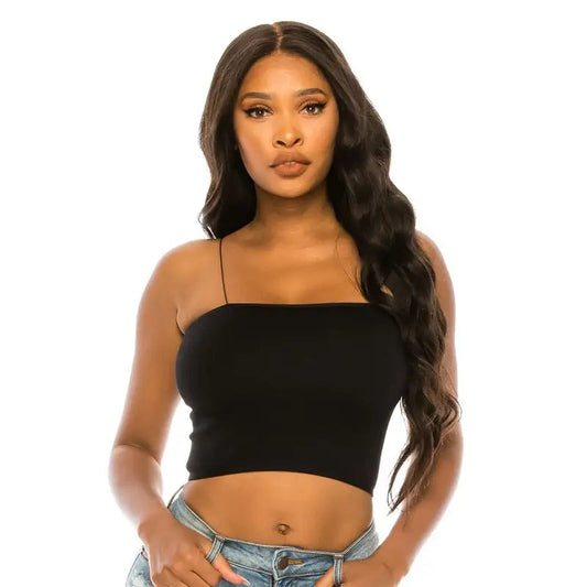 Thin Straps Tube Top