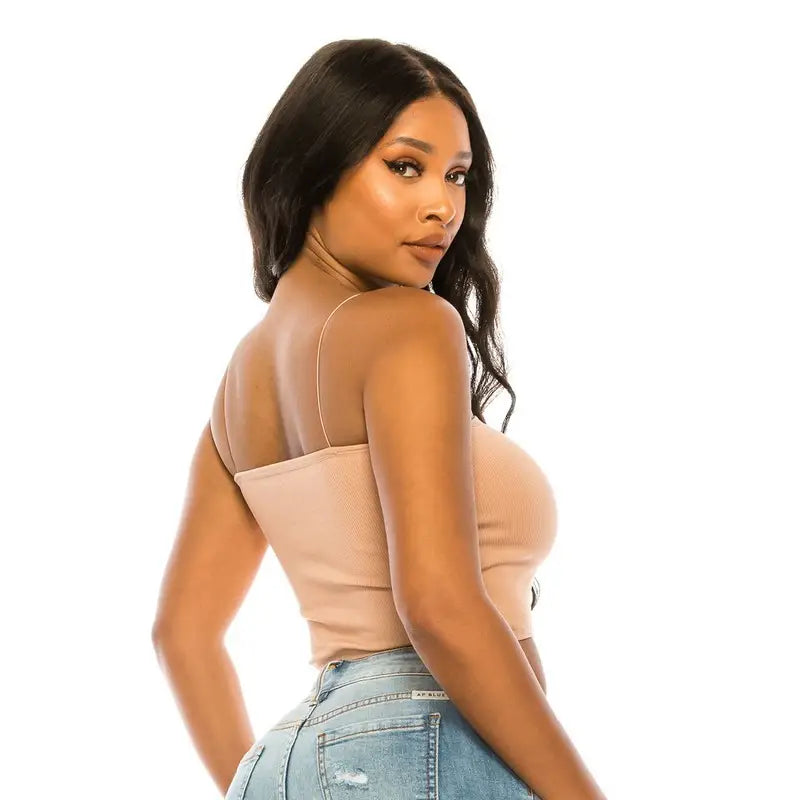 Thin Straps Tube Top