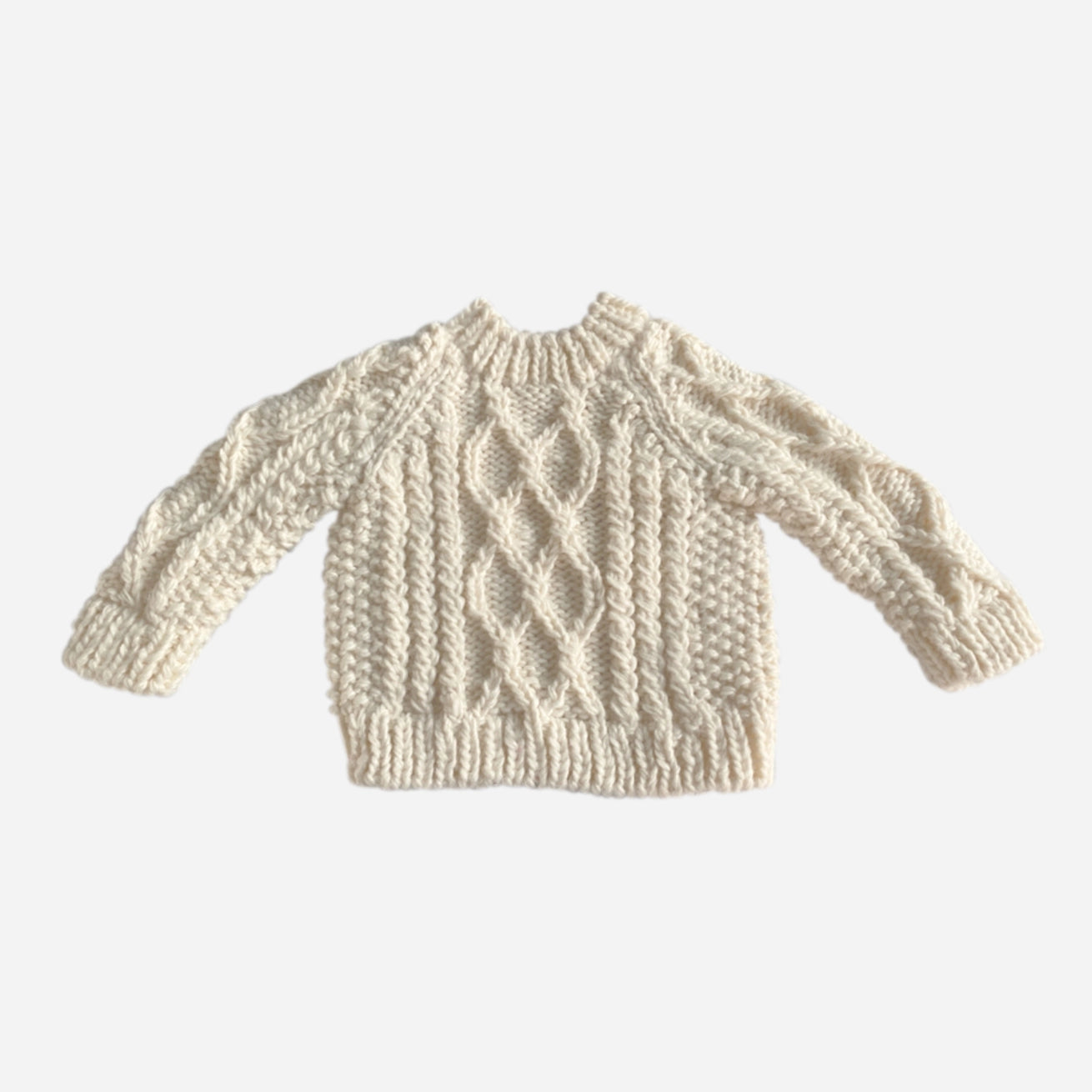 Cream Fisherman Baby & Toddler Sweater