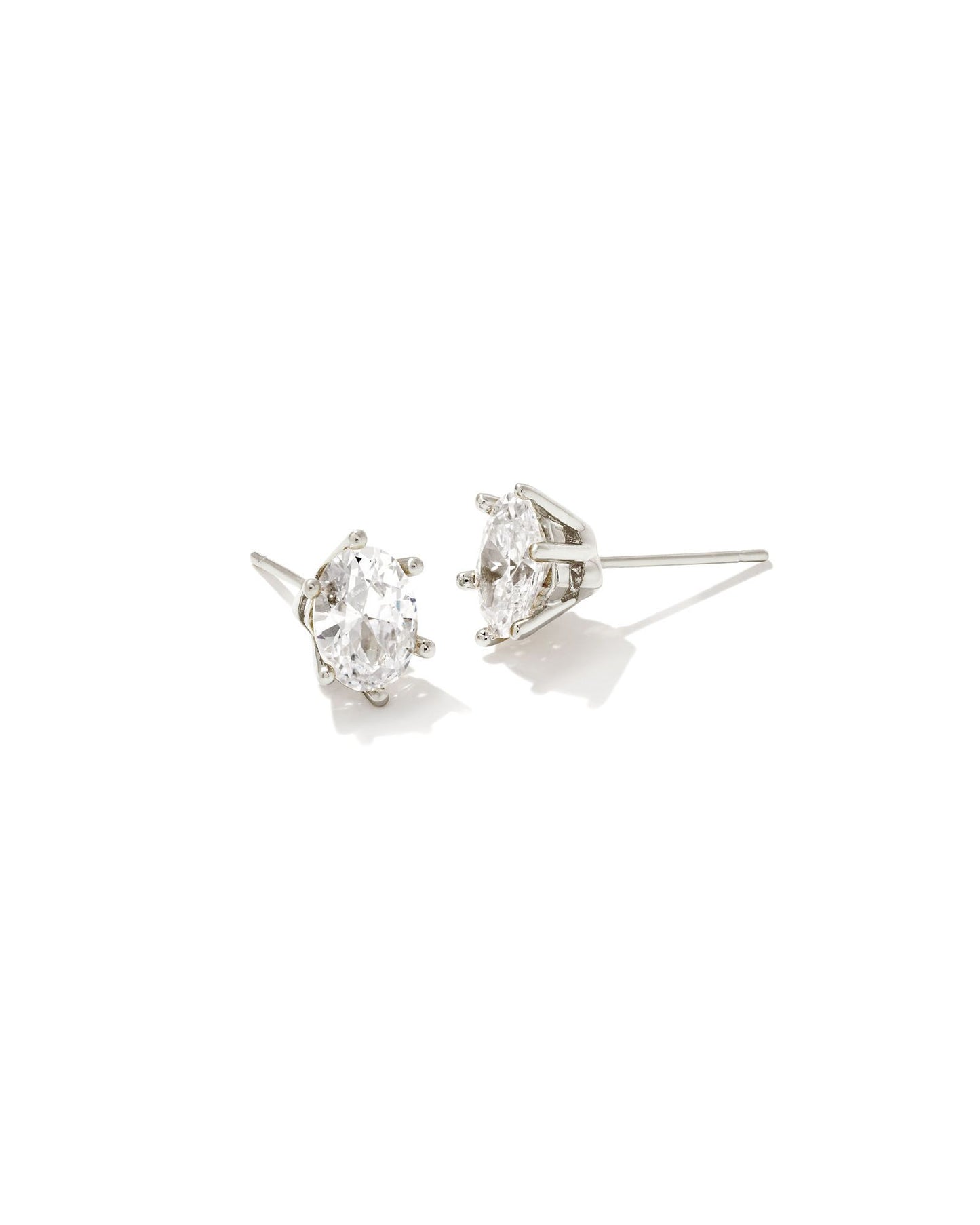 Kendra Scott Cailin Crystal Stud Earring Silver