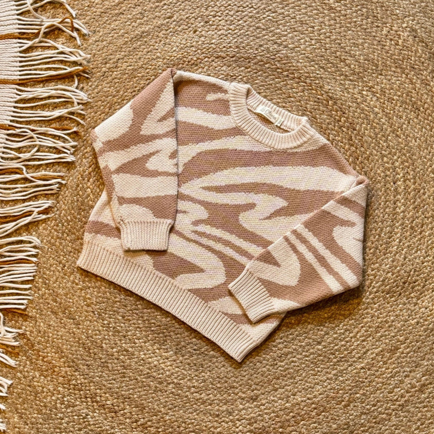 Darcy Zebra Pullover
