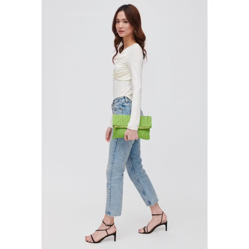 Pistachio Lucia Clutch
