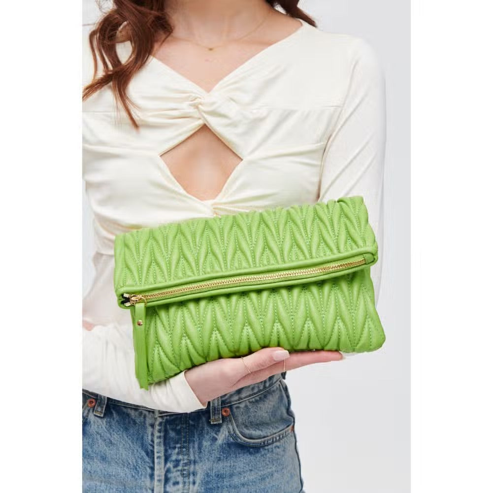 Pistachio Lucia Clutch