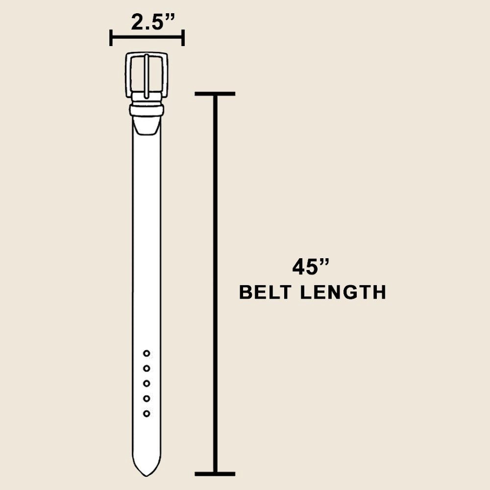 Hammered Disc Accent Belt