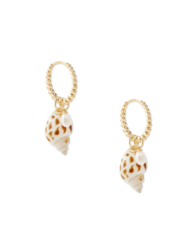 Kendra Scott Oleana Huggie Earrings