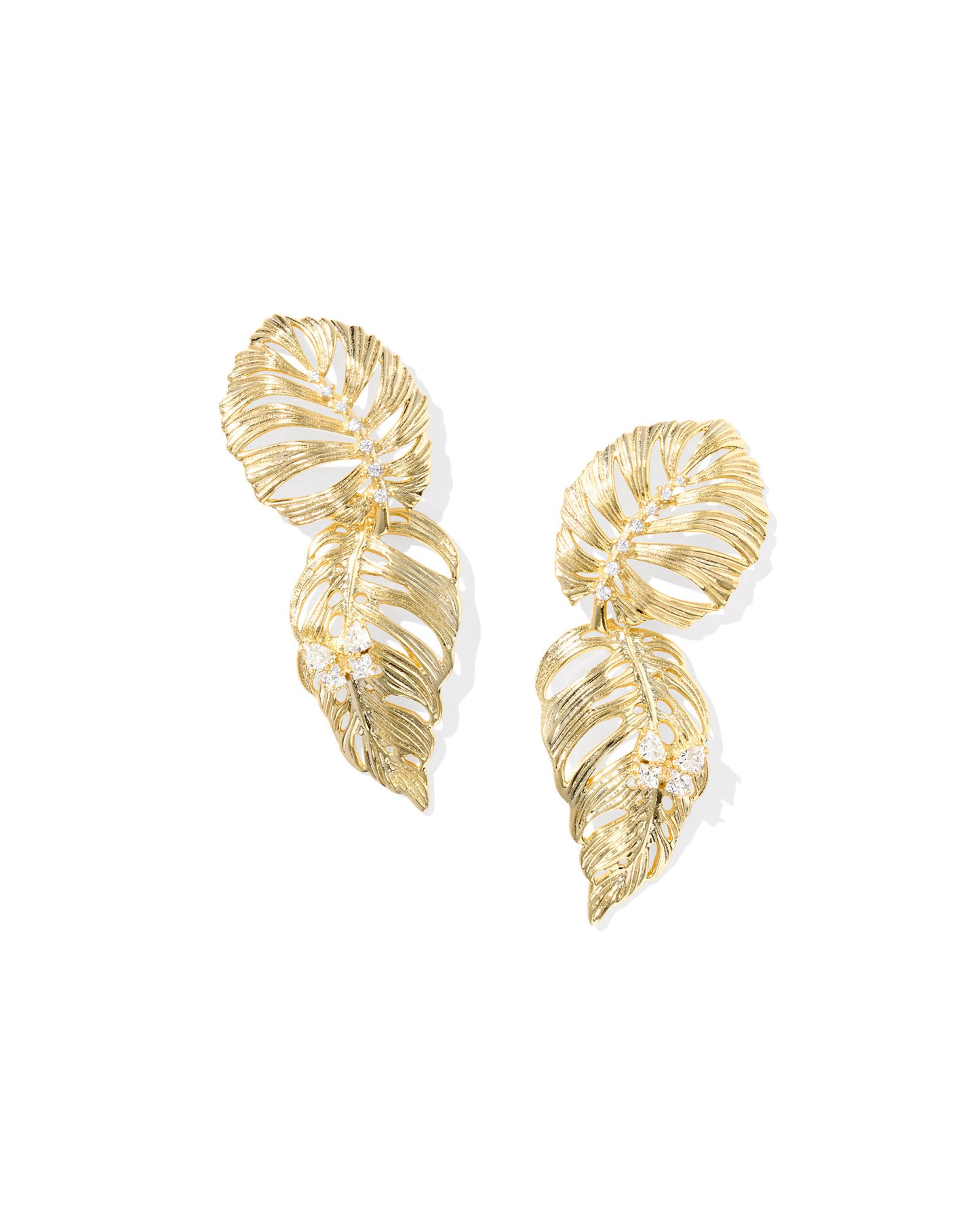 Kendra Scott Gold Kayla Statement Earring