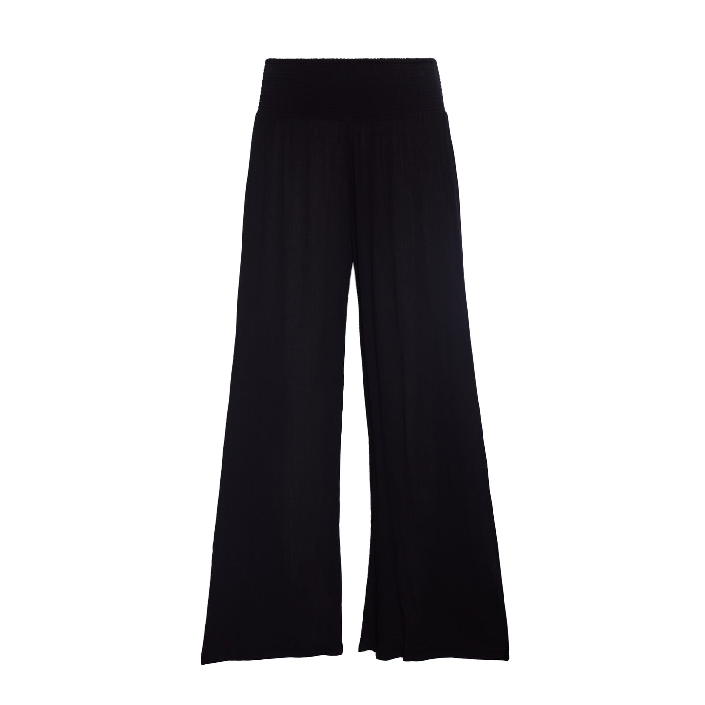 Lauren Ralph Lauren Black Smocked Waist Pant