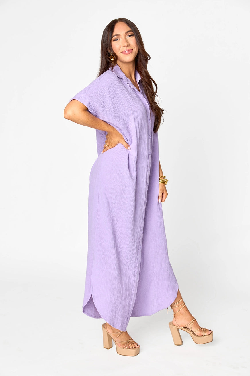 Lavender Caftan
