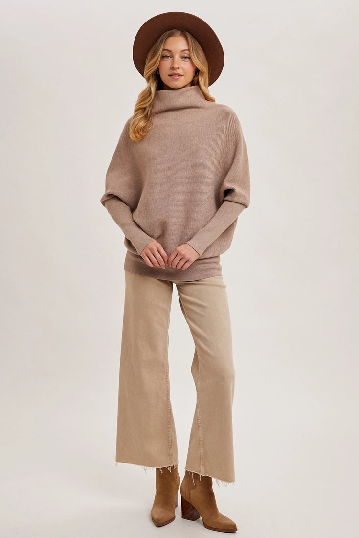 Latte Dolman Sweater