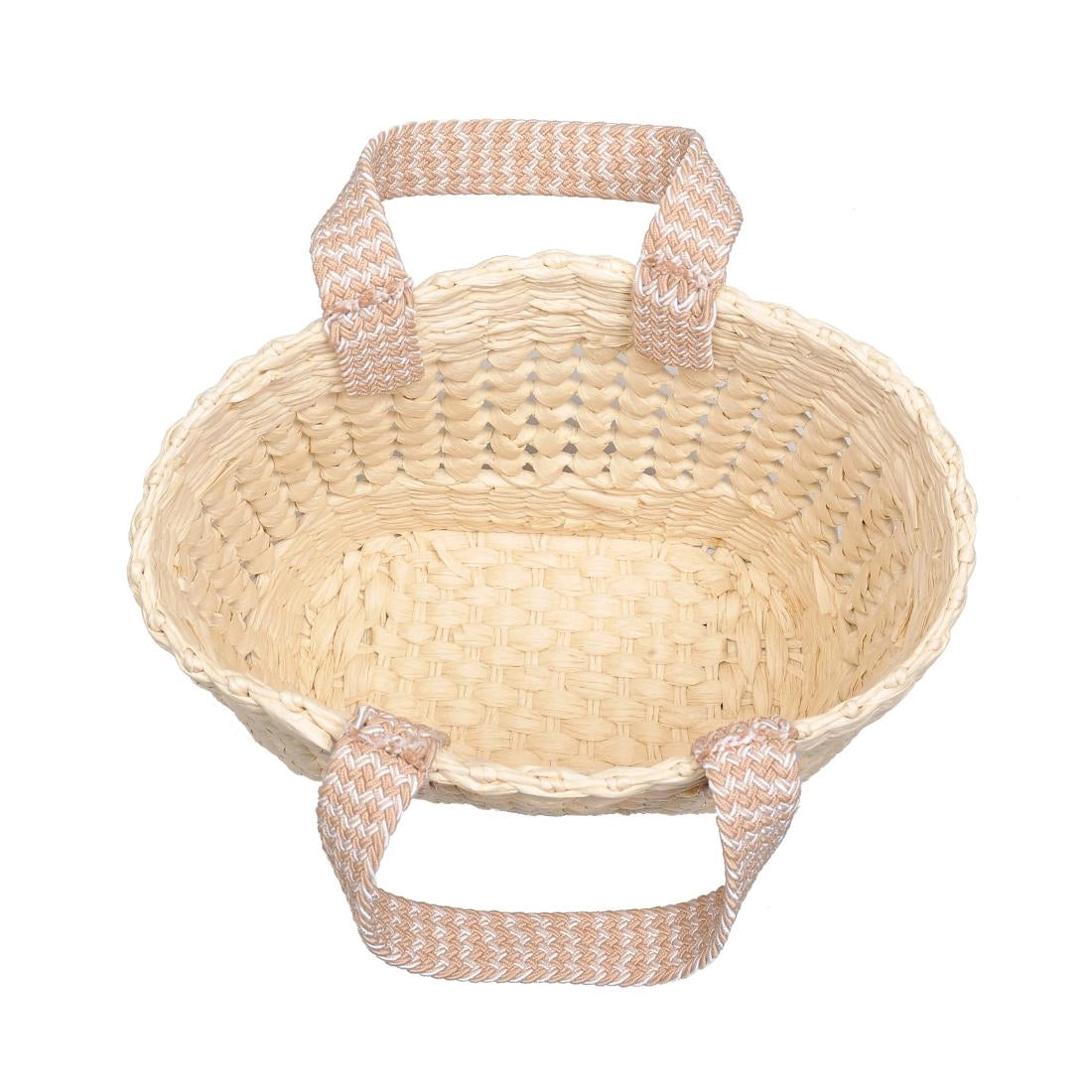Woven Straw Knot Tote