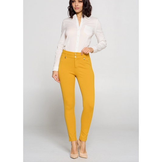 Mustard Looped Pants