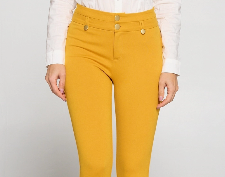 Mustard Looped Pants