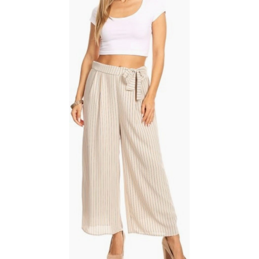 Vertical Stripe Pants