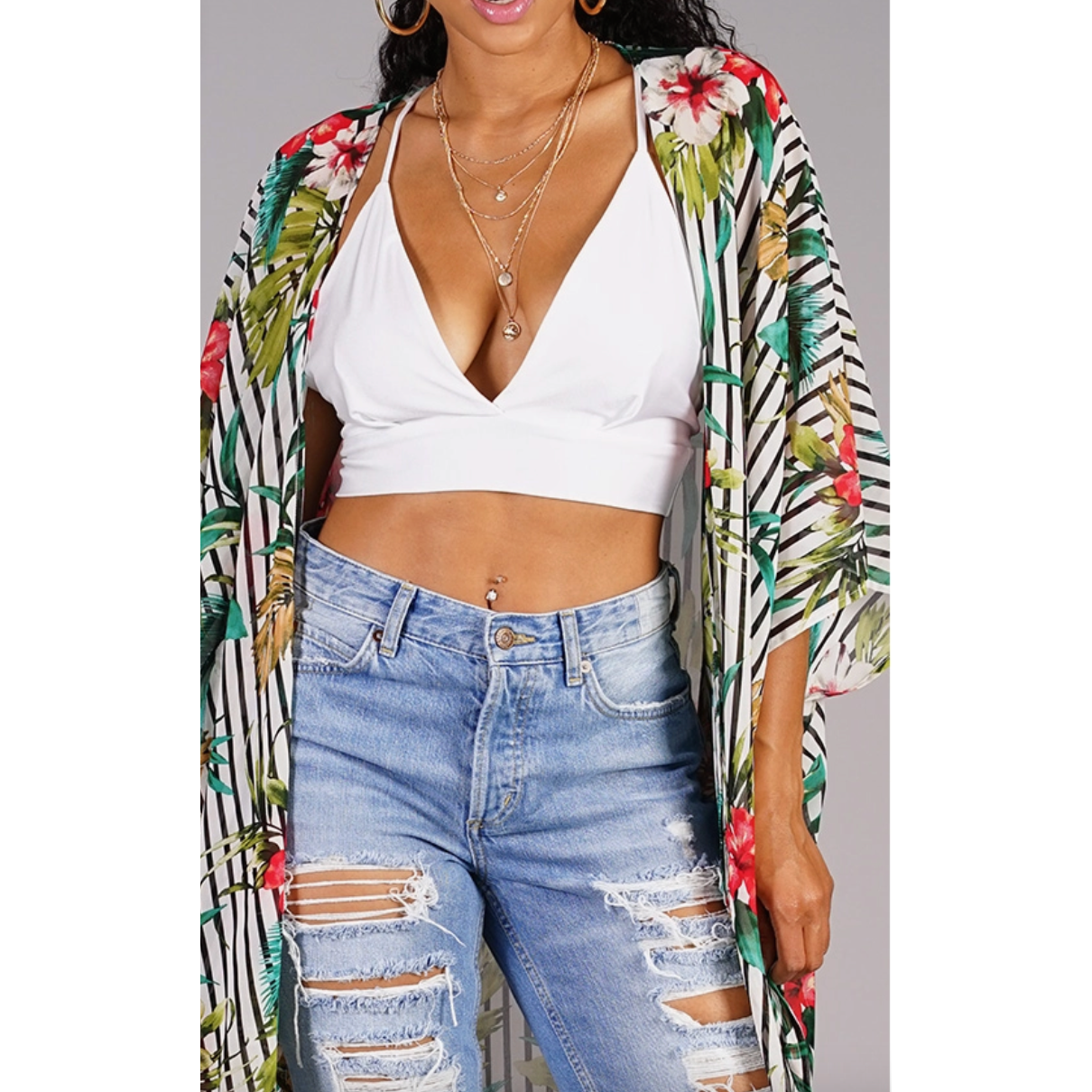 Sexy Deep V Bralette Top
