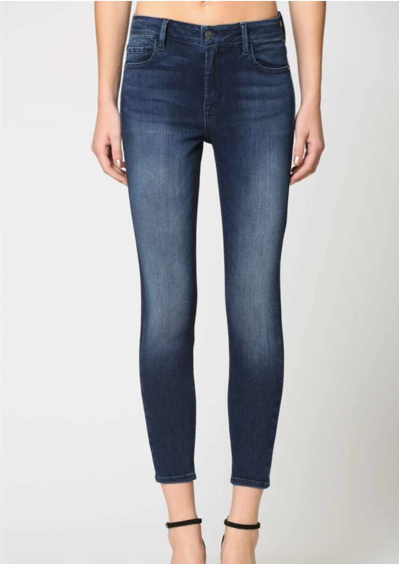 Gina Dark Wash Clean Stretch Skinny Jeans