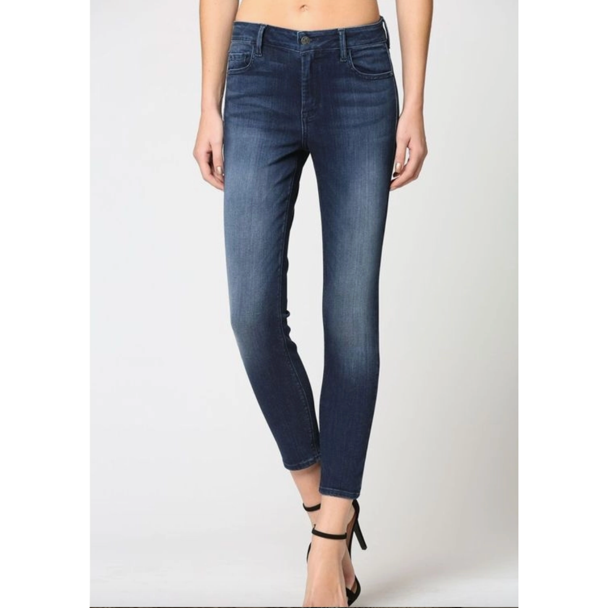 Gina Dark Wash Clean Stretch Skinny Jeans