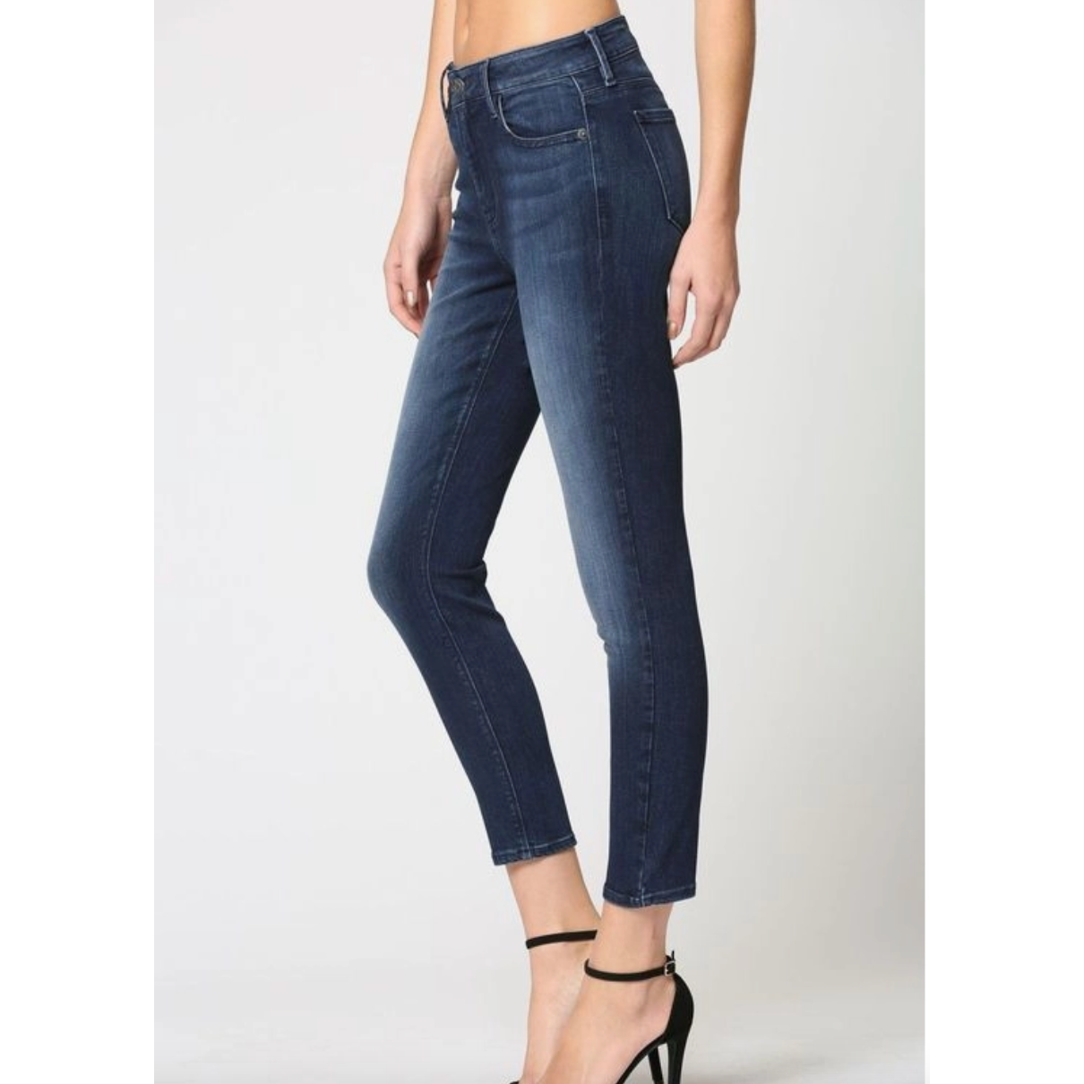Gina Dark Wash Clean Stretch Skinny Jeans