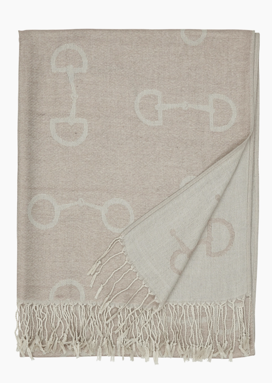 Green Snaffle Bit Pashmina Scarf – Lilla Cavallo