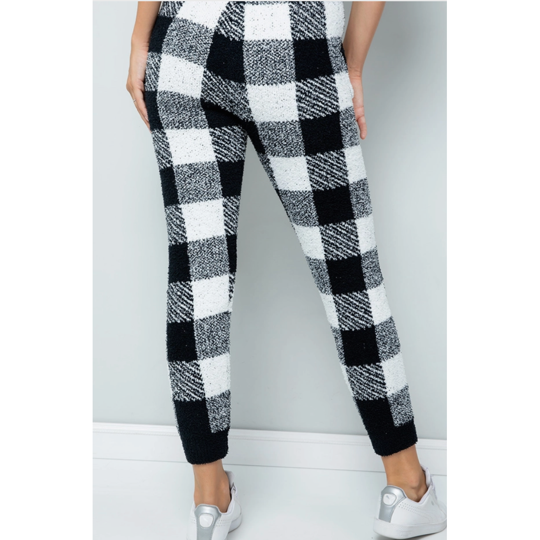 Buffalo Plaid Curvy Fit Pajama Pants