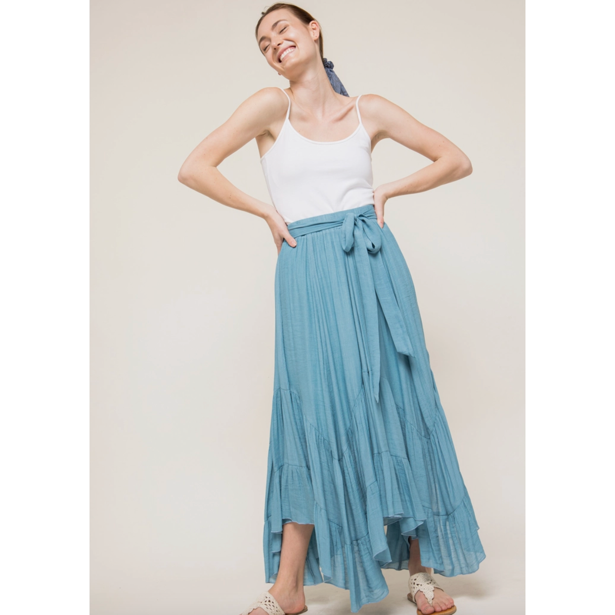 Monogram Cloud Pleat Detail Skirt - Women - Ready-to-Wear