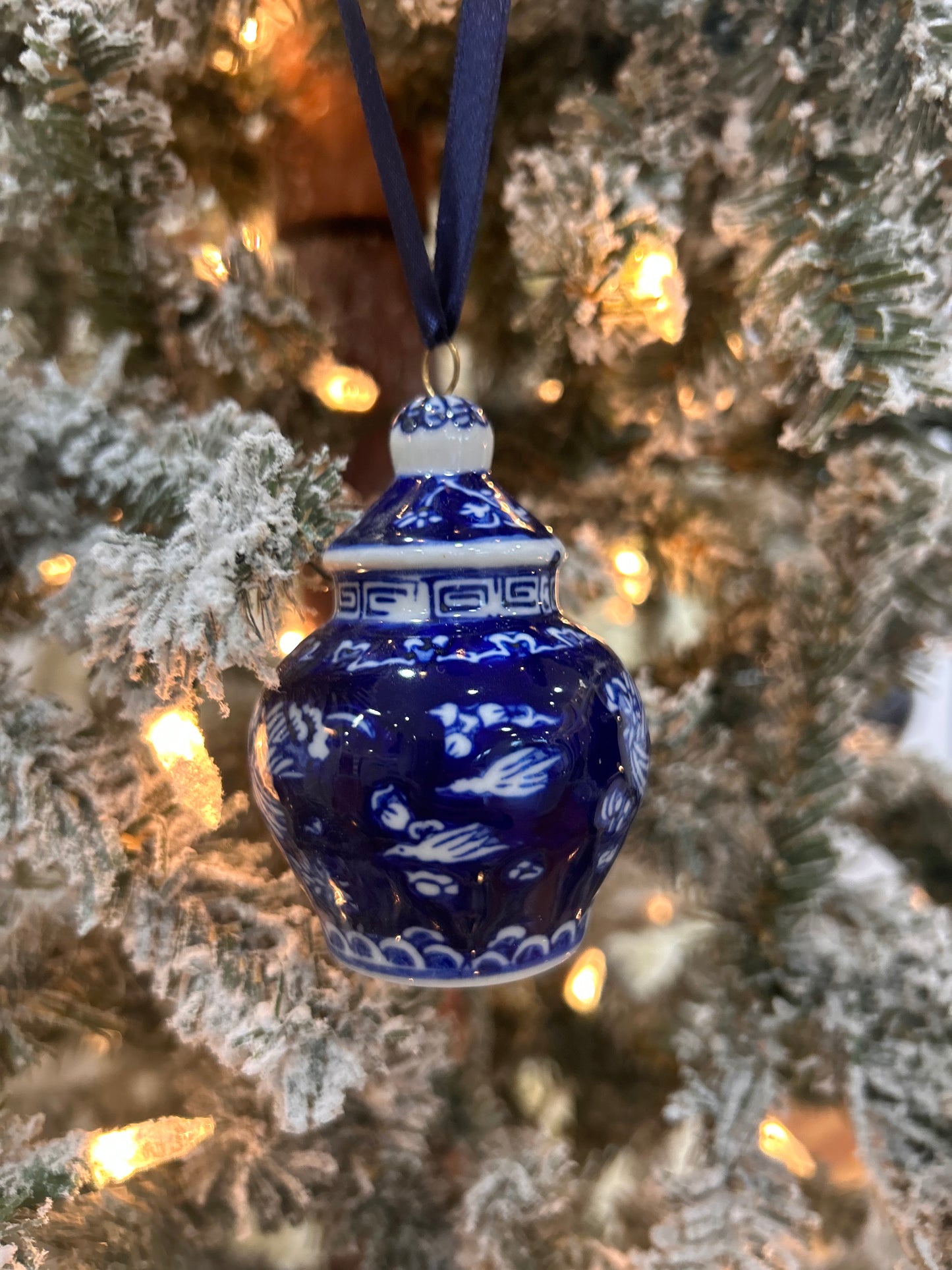 Blue & White Mini Chinoiserie Ornaments