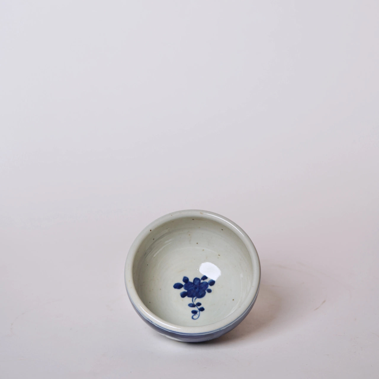 Blue and White Porcelain Dancing Crane Bowl