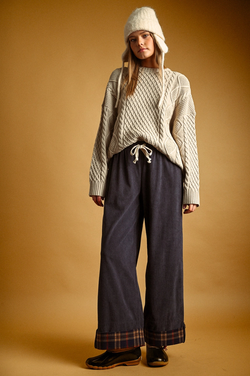 Cream Fishermans Sweater