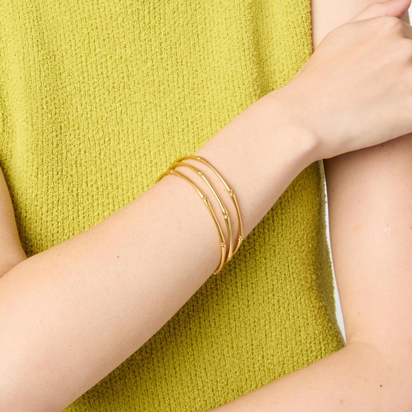 Julie Vos Medium Bamboo Bangle