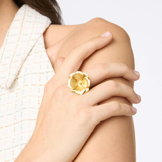 Julie Vos Bloom Statement Ring