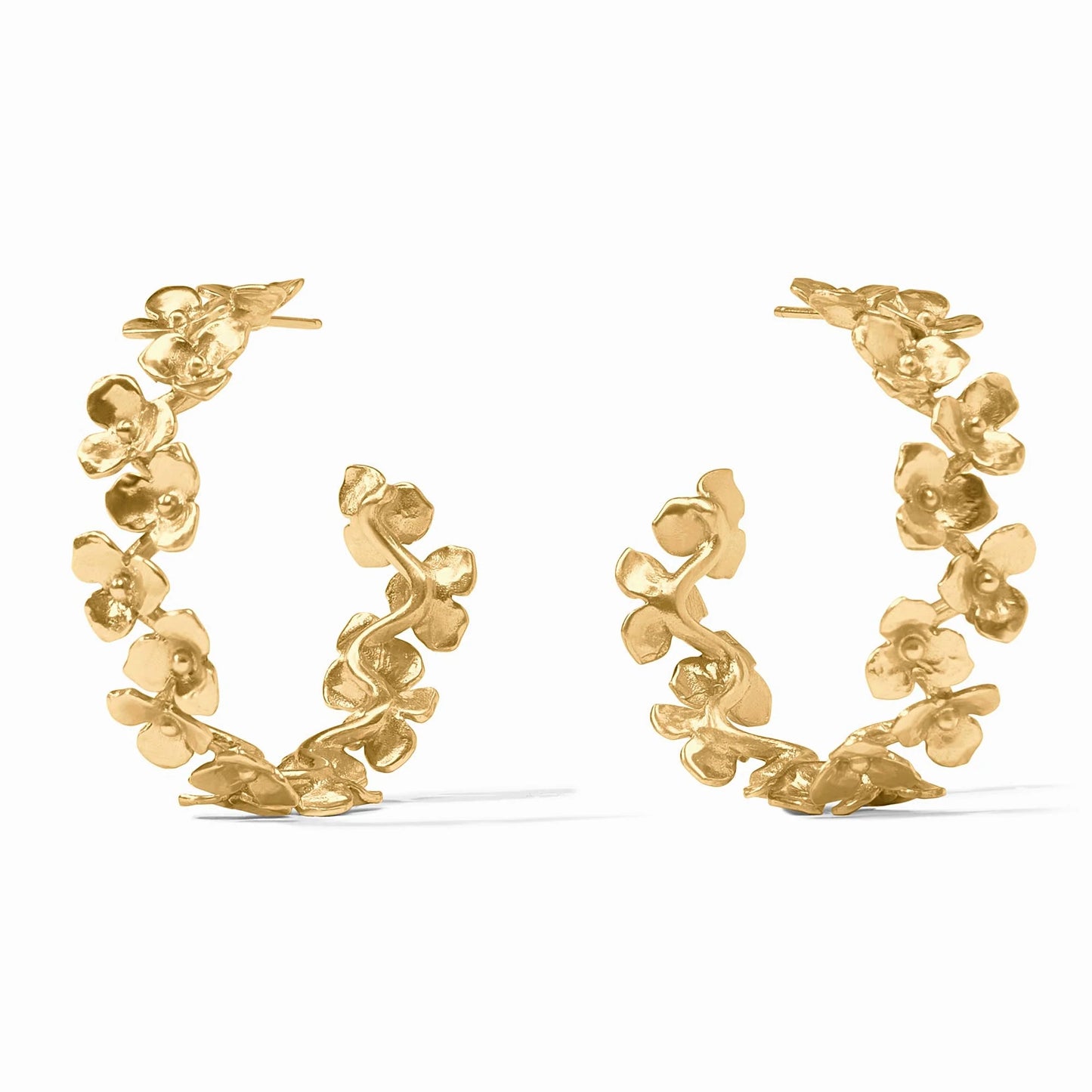 Julie Vos Bloom Hoop Earring Large